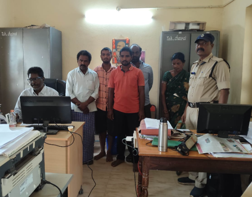 సారా కేసులో పాత నేరస్తులు బైండవర్