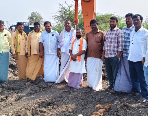సంతేకూడ్లూరు గ్రామానికి త్రాగునీటి సమస్యకు శుభపరిణామం