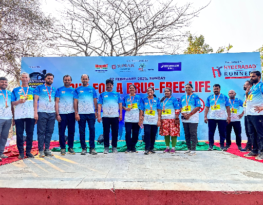 మత్తు పదార్థాలకు వ్యతిరేకంగా అవగాహన రన్