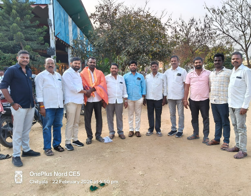 సర్పంచ్ సత్తయ్య యాదవ్‌కు ఘన సన్మానం