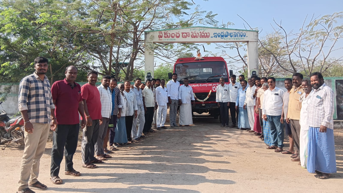 శితిలావస్థలో ఉన్న స్వర్గపురి రథం పునరుద్ధరణ సర్పంచ్ విక్రమ్ చొరవతో మళ్లీ సేవల్లోకి