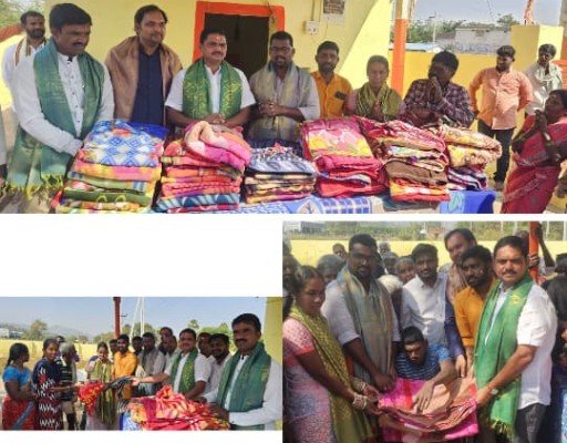 మాతృదేవోభవ అనాధ ఆశ్రమం ఆధ్వర్యంలో దుప్పట్ల పంపిణీ