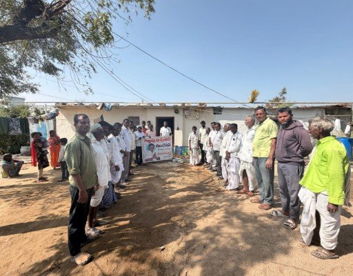 మార్డి గ్రామ నిరుపేద కుటుంబానికి జీఎంఆర్ ఫౌండేషన్ అండ