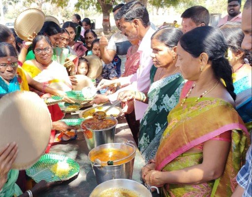 రామలింగేశ్వరుని సన్నిధిలో సర్పంచ్ దంపతుల ప్రత్యేక పూజలు