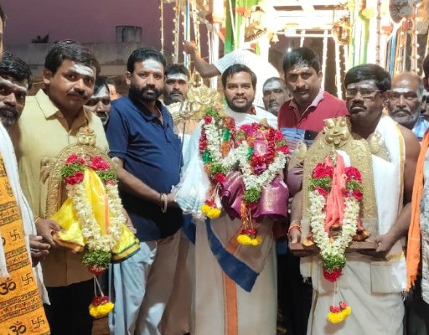 పిల్లలమర్రి కాకతీయ శివాలయంలో ఘనంగా రథోత్సవం