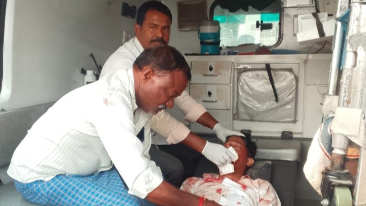 పరీక్ష రాసేందుకు వెళుతుండగా రోడ్డు ప్రమాదం