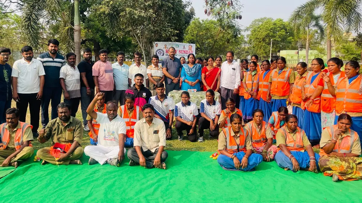 ఆరోగ్యానికి యోగా.. ఉల్లాసానికి 'సండే - హ్యాపీ డే'