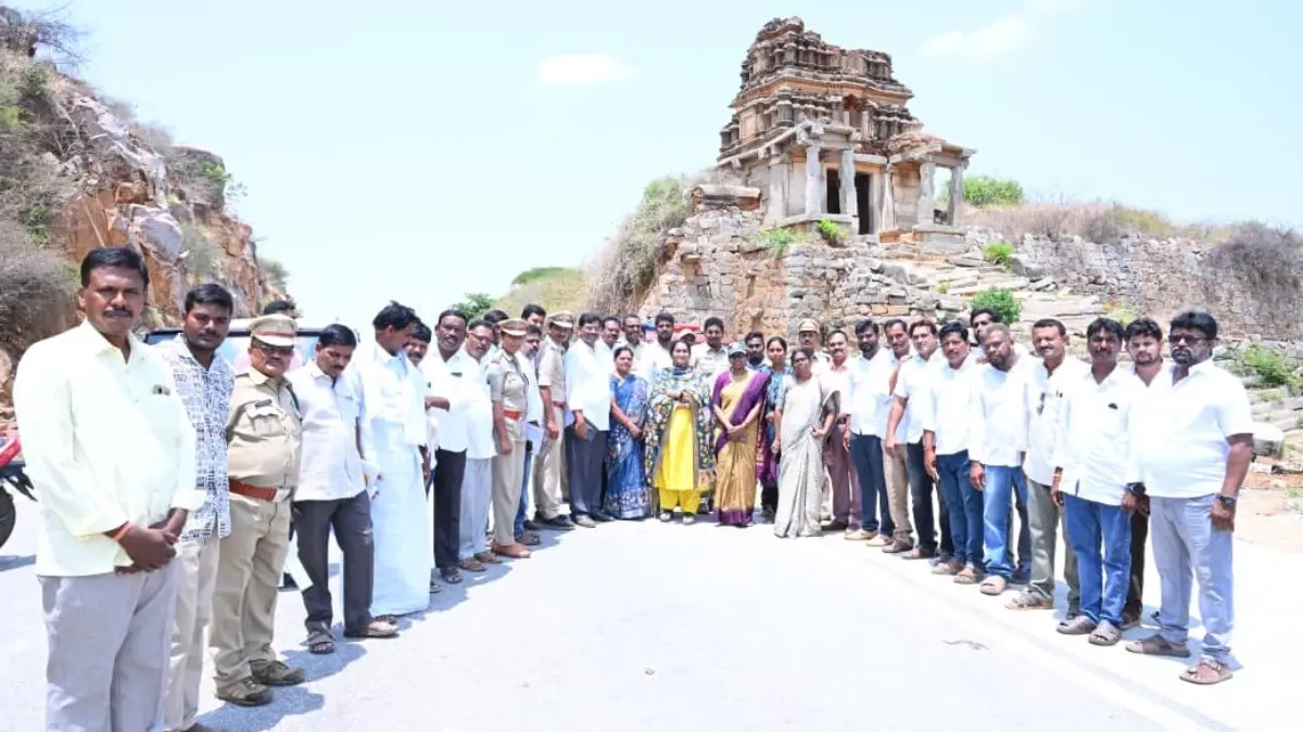పర్యాటక పటంలో పెనుకొండ – అభివృద్ధి పనులు వేగం