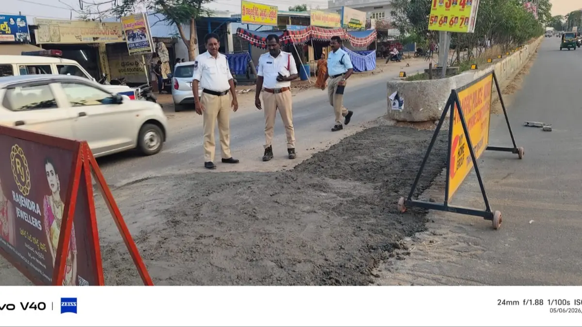 రోడ్డు ప్రమాదాల నివారణకై కృషి 