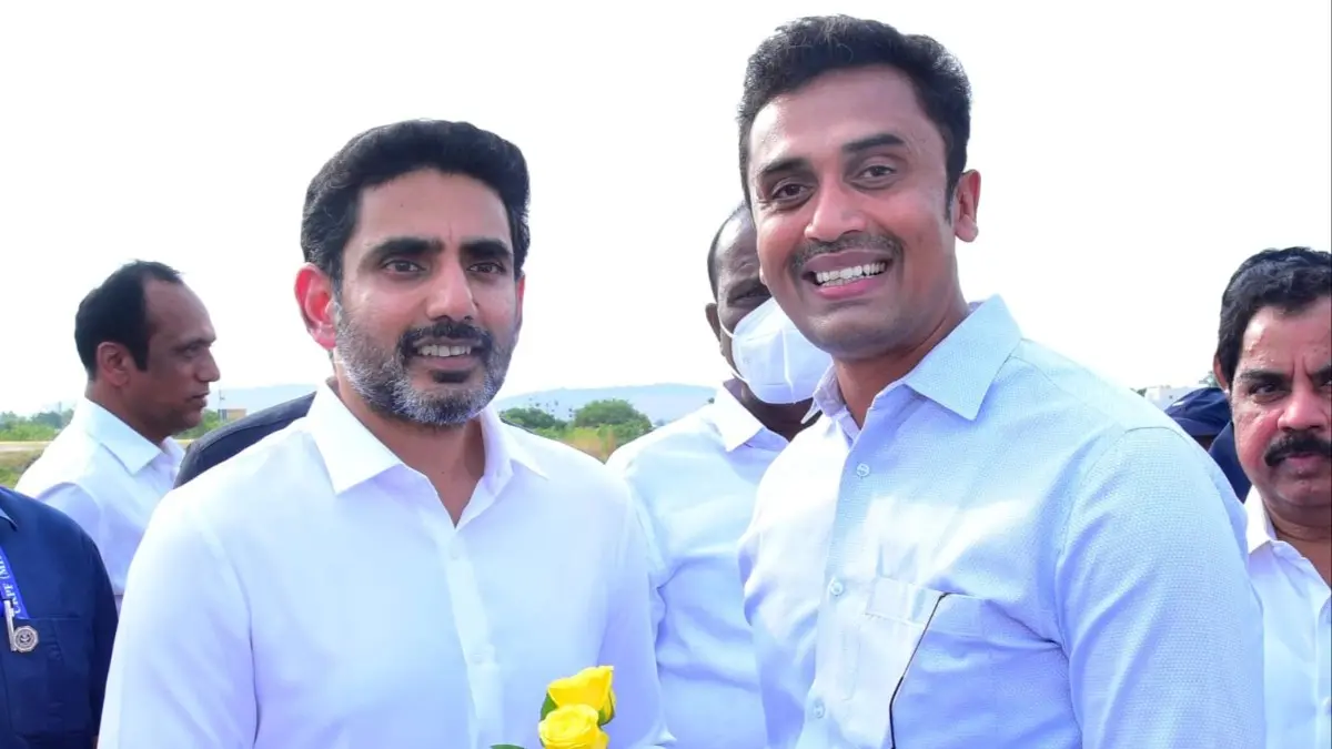 ఐటీ, ఎలక్ట్రానిక్స్ & కమ్యూనికేషన్ మరియు ఆర్టీజీ శాఖల  మంత్రి  నారా లోకేష్ గారి కి ఘనస్వాగతం