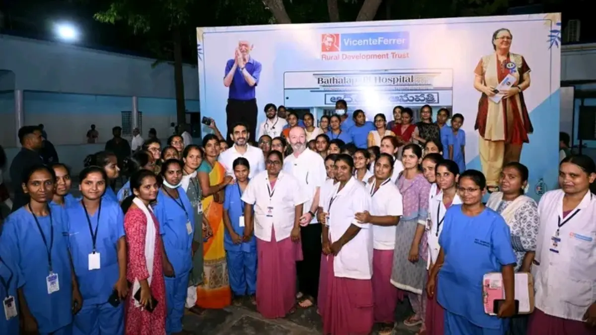 ఆర్. డి. టీ హాస్పిటల్ ని సందర్శినా నారా లోకేష్ 