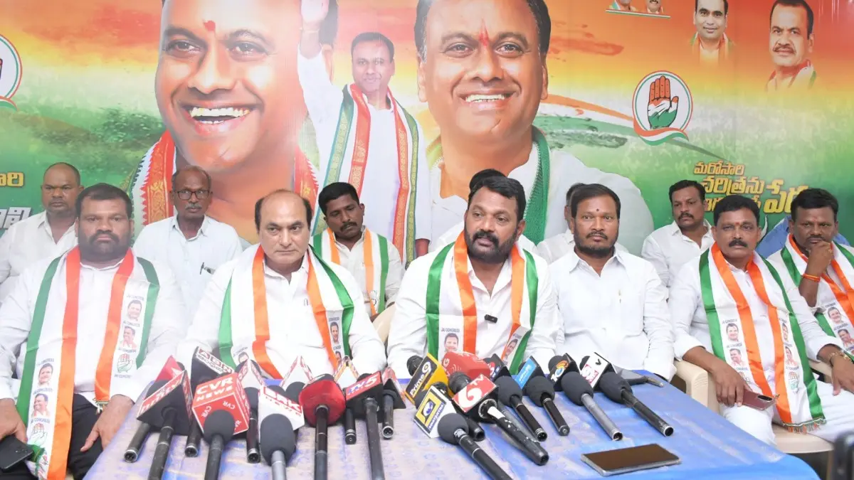 కోమటిరెడ్డి రాజగోపాల్ రెడ్డిపై అసత్య ప్రచారాలు చేస్తే తీవ్ర పరిణామాలు: కాంగ్రెస్ నేతల హెచ్చరిక ​
