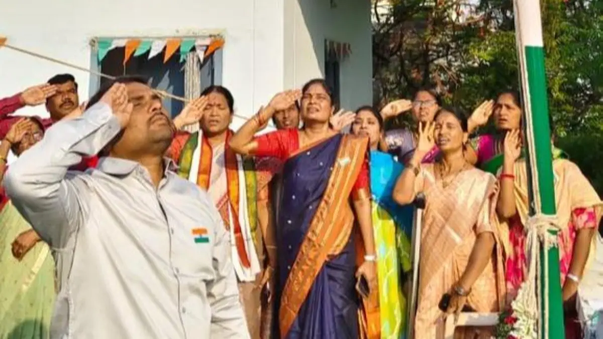 తెలంగాణ ఆవిర్భావ వేడుకలు ఘనంగా.