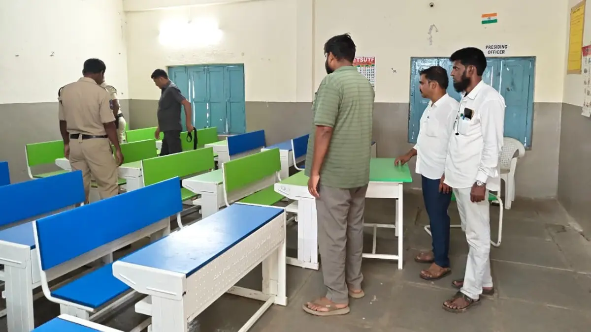 విద్యార్థుల భద్రతే లక్ష్యం – పాఠశాల ఆవరణలో డాగ్ స్క్వాడ్ తనిఖీలు